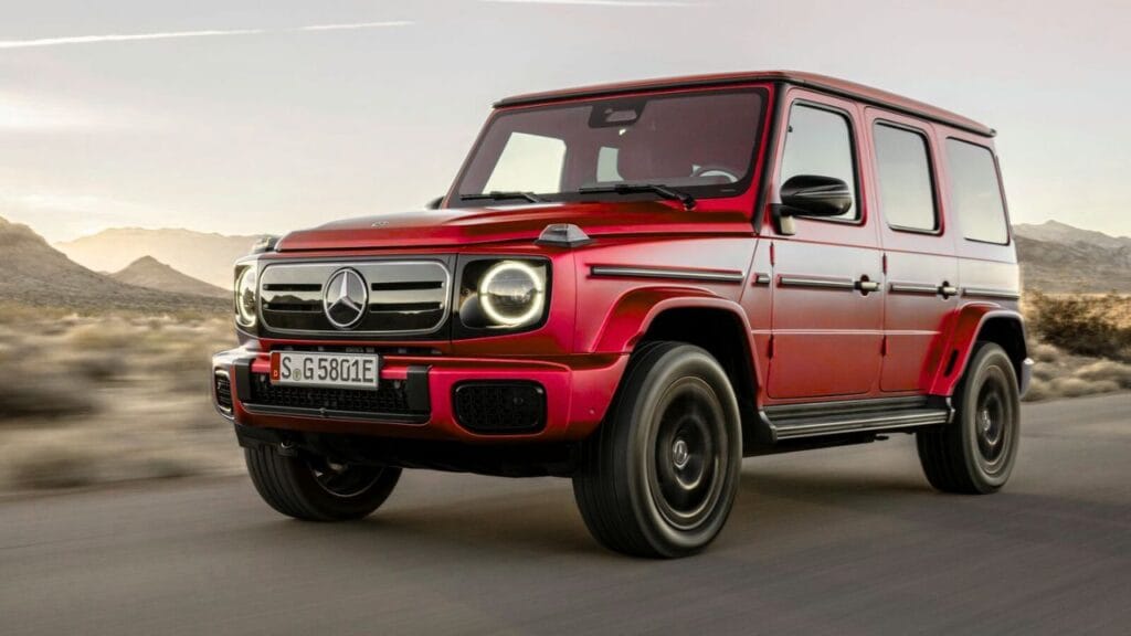 Mercedes Benz G Class 580 EV