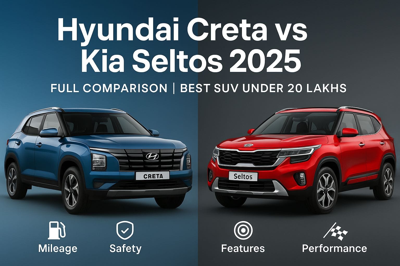 Hyundai Creta vs Kia Seltos 2025