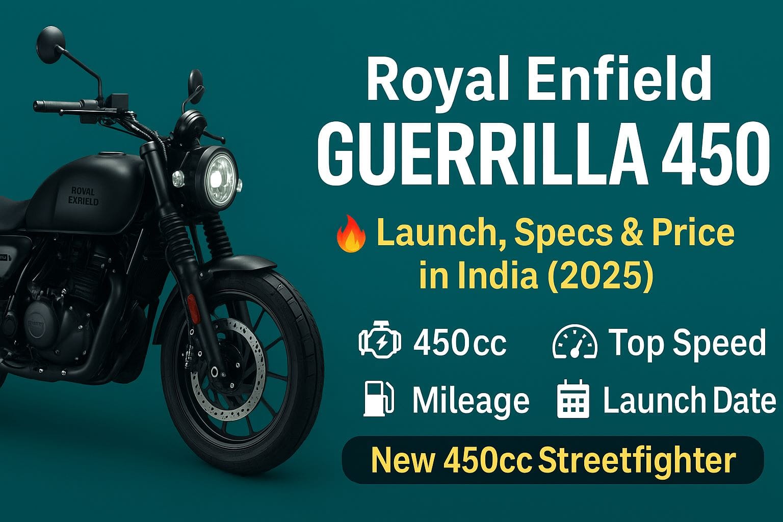 Royal Enfield Guerrilla 450